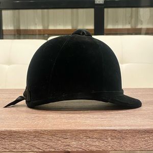 Charles Owen Black Ascot Hunt Cap size 7 57